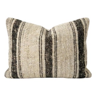 Modern Kilim Lumbar Pillow Cover 14'' X 20'' For Sale