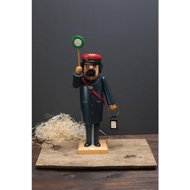 Vintage German Railway Worker, 1970s For Sale - Image 9 of 9