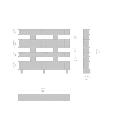 Not Yet Made - Made To Order Nuage À Plots in Wood and Aluminium by Charlotte Perriand for Cassina For Sale - Image 5 of 14