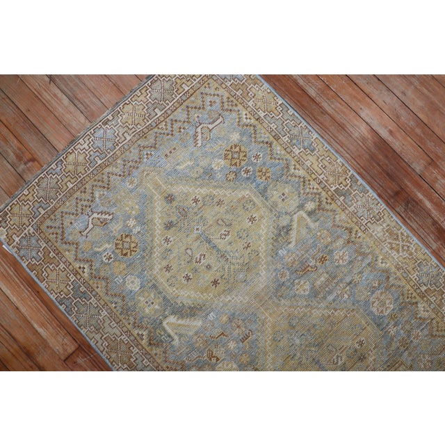 Vintage Persian Tribal Persian Throw Rug For Sale - Image 11 of 18