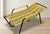 Vintage Yellow Cord Lounge Chair in Tubular Metal, 1970s For Sale - Image 3 of 13