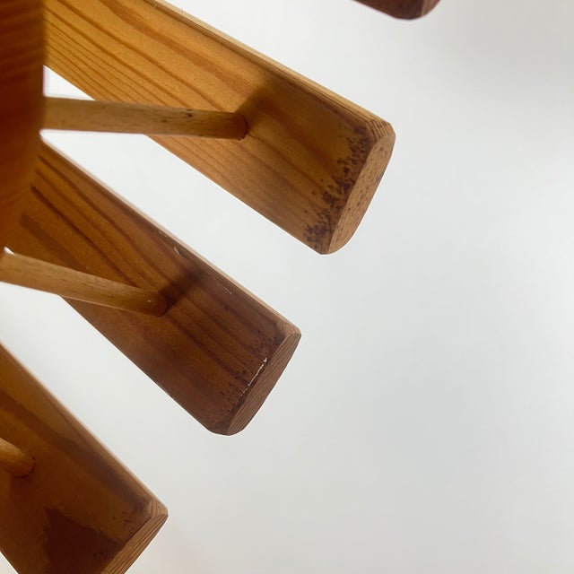 Mid-Century Modern Scandinavian Pine Suspension, 1970s For Sale - Image 13 of 16