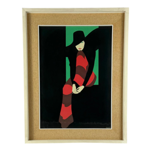 Amleto Dalla Costa, Original Serigraph Framed, Milan Italy 1980s