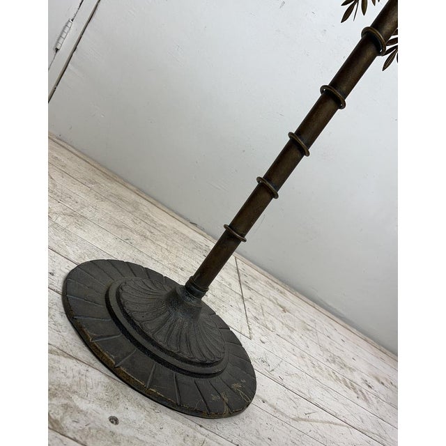 Palm Tree Side Table in the Style of Maison Charles, 1955 For Sale - Image 10 of 18