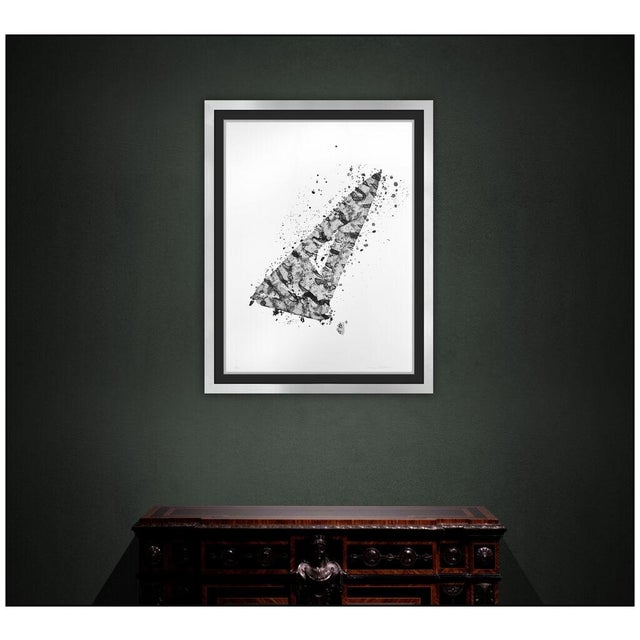 Message us to inquire about custom framing options! (Included for free with every purchase) The artwork here, "Untitled...