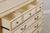 1980s Neoclassical Tessallated Stone Top French Provincial Commode Dresser For Sale - Image 5 of 18