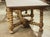Wood 19th Century French Bleached Oak Table With Turned Legs and Bluestone Top For Sale - Image 7 of 12