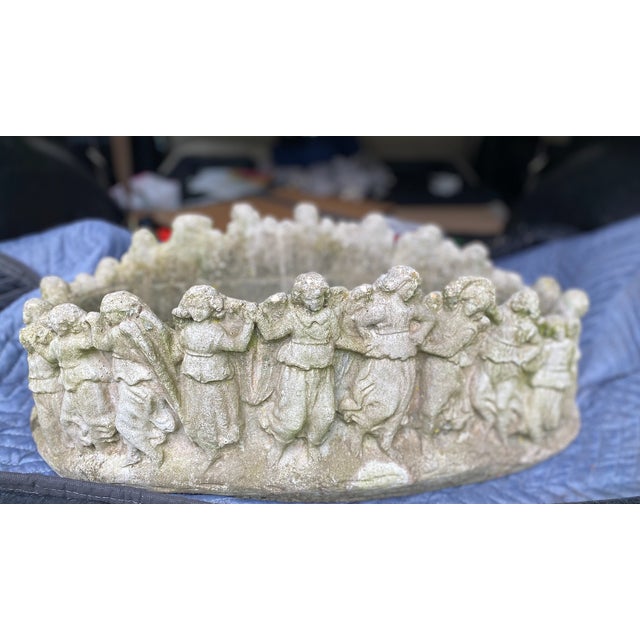 1982 Nina Studios Quakertown, PA Concrete Planter Chairish