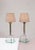 Art Deco Scandinavian Minimalist Skymning Table Lamps in Chrome and Glass by Ehlén Johansson for Ikea, Set of 2 For Sale - Image 13 of 14
