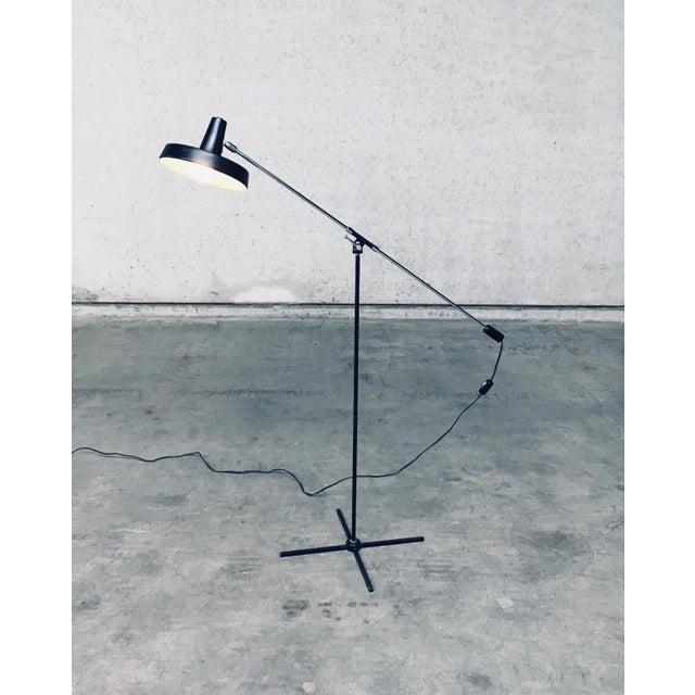Mid-Century Modern Counterbalance Floor Lamp by Boulanger, Belgium, 1960s For Sale - Image 15 of 18