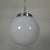 Art Deco Pendant Lamp with White Globe, 1930s For Sale - Image 10 of 15