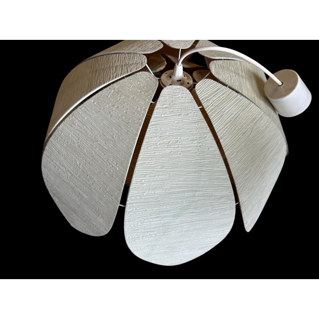 Vintage Petal Pendant Light, 1970s For Sale - Image 12 of 13