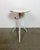 Industrial iron three-legged height adjustable medical stool made in former Czechoslovakia during the 1960s. Min.- Max....