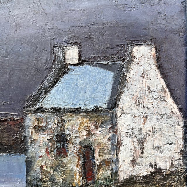 Ronald, Evening in Brittany, 1980s, Oil Painting on Canvas, Framed For Sale - Image 9 of 18