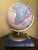 Vintage 12-inch Cram Imperial World Globe by The George F. Cram Co., likely produced in the 1980s. The globe features...