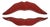 Large Modern 3-D Red Lips Wall Mount Handcrafted Original Design by Brian M Chalker for Remi Danielle Modern, 2026 For Sale