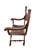 Vintage Renaissance Revival Savonarola X-Frame Chair For Sale - Image 10 of 18
