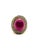 Late 20th Century Bochic “Orient” Vintage Ruby & Yellow Sapphire Ring Set In 18K Gold & Silver For Sale - Image 5 of 14