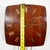 Mid Century Modern Wall Clock Rosewood Pendulum Weights Hanging Square Chime For Sale - Image 9 of 9