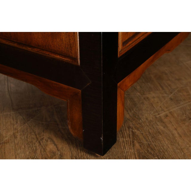 Century Chin Hua Furniture Asian Style Burl Wood Cabinet Armoire For Sale - Image 16 of 18