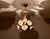 Mid 20th Century Italian Handmade Porcelain & White Murano Style Glass Daisy Chandeliers - a Pair For Sale - Image 9 of 17