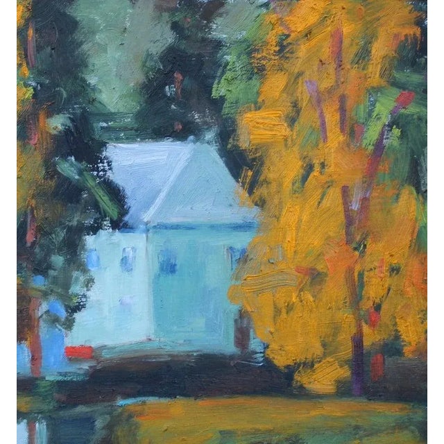 Sutter Creek Plein Air Original Oil Painting For Sale - Image 4 of 7
