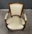 Louis XVI Cabriolet Chair in Beechwood, 1700s For Sale - Image 10 of 18