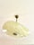 Pale Yellow Asymmetrical Cup-Shaped Pendant Light, 1960s For Sale - Image 9 of 10