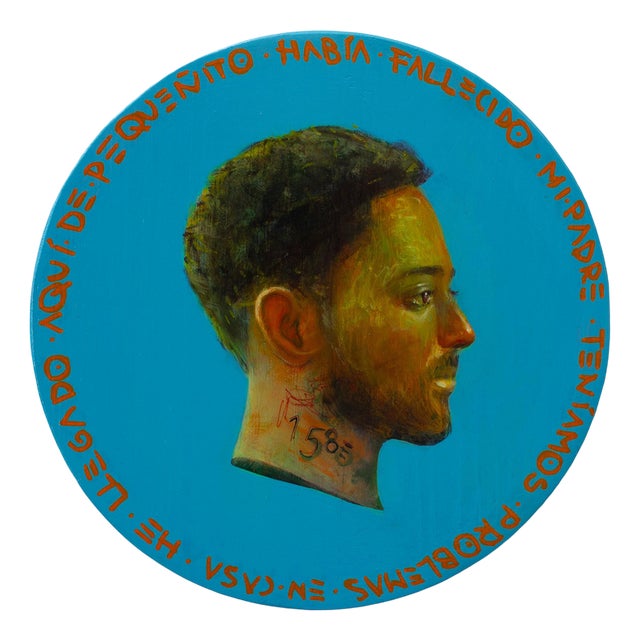 Natasha Lelenco, Currency #254, 2025, Mixed Media on Wood For Sale