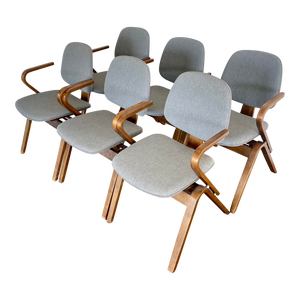 Mid-Century Bentwood Thonet Chairs - Set of 6