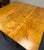 Brown Antique Sheraton Circa 1830 Solid Birds Eye Maple Drop Leaf Table For Sale - Image 8 of 12