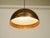 Black Large Space Age Pendant Lamp with Copper Shade by Beisl Leuchten, 1960s For Sale - Image 8 of 18