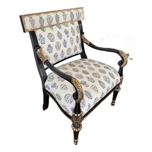 Regency Chinoiserie Chair by Highland House For Sale