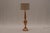 Beige Large Mid-Century Modern French Wooden Floor Lamp, 1960s For Sale - Image 8 of 8