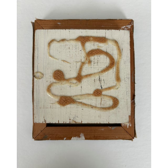Vintage Mini Folk Art Paintings, Set of 3 - Unknown Arist For Sale In Los Angeles - Image 6 of 15