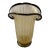 Rare Signed 2001 Andrea Donà Murano Exhibition Vase - Dual-Color & 24k Gold - Alberto Dona For Sale