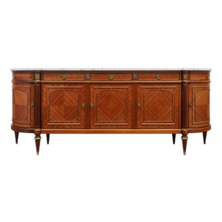 Louis XVI French Enfilade Grand Buffet For Sale