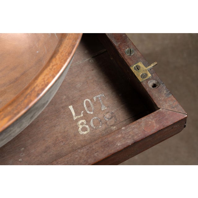 1900 - 1909 Early 20th Century Wooden Ship Dresser and Wash Basin For Sale - Image 5 of 12