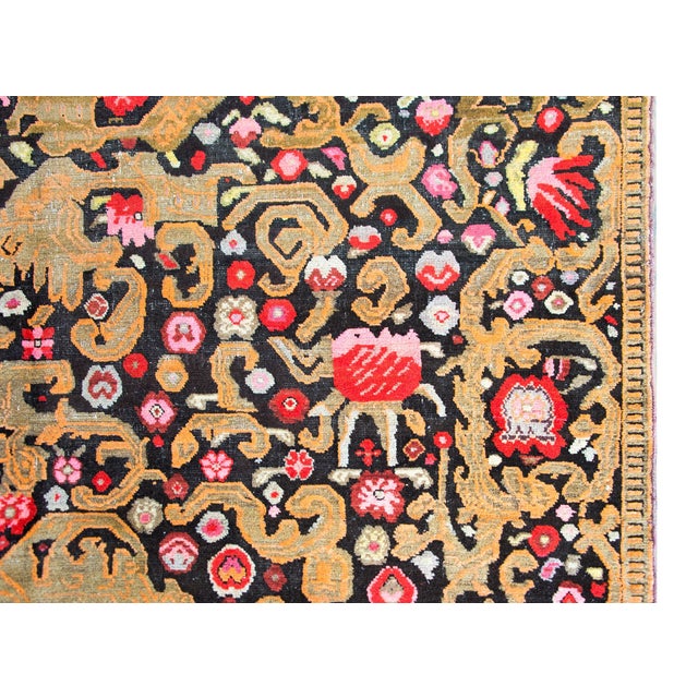 Rare Early 20th Century Kareback Rug For Sale - Image 10 of 17