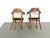 Bent Beechwood Desk Chairs with Pyrographed Seats from Thonet, 1930s, Set of 2 For Sale - Image 10 of 17