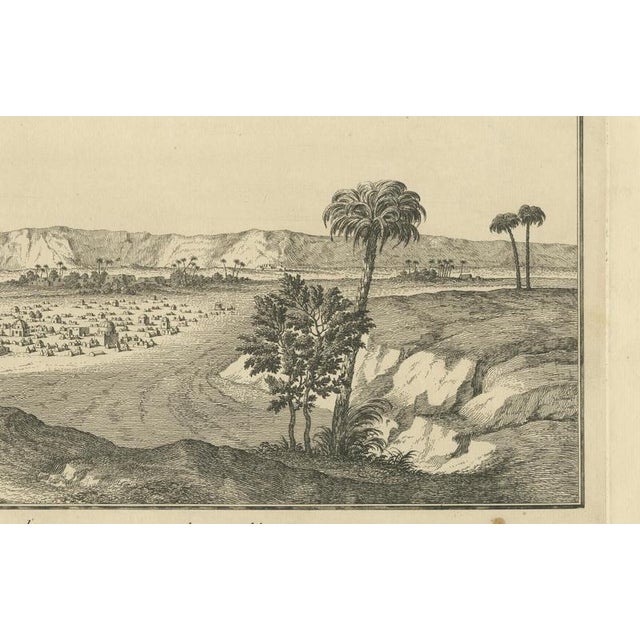 Paper Norden, Tombs Near Esna, 1755, Copper Engraving, Paper For Sale - Image 7 of 11