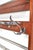 Large Mid-Century Mahogany Wall Coat Rack, 1960s For Sale - Image 3 of 11