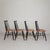 Black Vintage Model Fanett Spindle Chairs from Tapiavaara, 1960s, Set of 4 For Sale - Image 8 of 18
