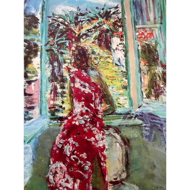 1964 Original Small Print of Dimitrie Berea’s “Jeune Fille À La Fenêtre” For Sale - Image 4 of 4