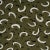 Sample - Schumacher X David Kaihoi Brushmark Fabric in Olive For Sale