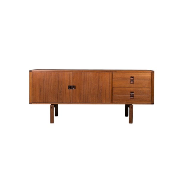 Mid-Century Modern Corona Sideboard in Teak by Lennart Bender for Ulferts, 1960s For Sale - Image 14 of 14