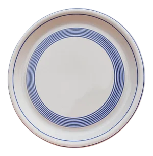 Ben Van Allen for Mikasa White Round Ceramic Platter