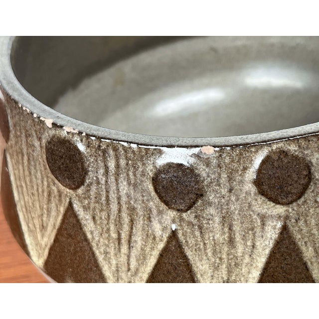 Mid-Century Modern Danish Studio Pottery Bowl from Sejer Keramik, 1960s For Sale - Image 6 of 14