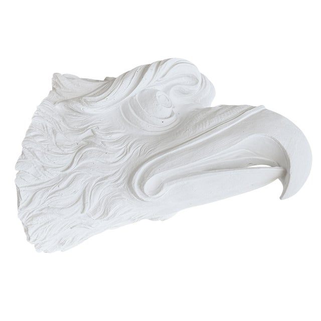 Nautical Cast Eagle Head Figurehead For Sale - Image 3 of 11