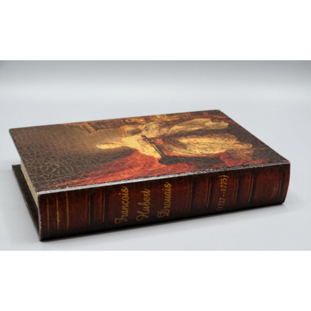 Italian Renaissance Style Faux Book Box For Sale - Image 4 of 8